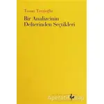 Bir Analizcinin Defterinden Seçtikleri - Tosun Terzioğlu - Nesin Matematik Köyü