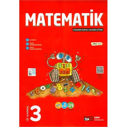 SBM 3.Sınıf Matematik Kazanım Odaklı Çalışma Kitabı