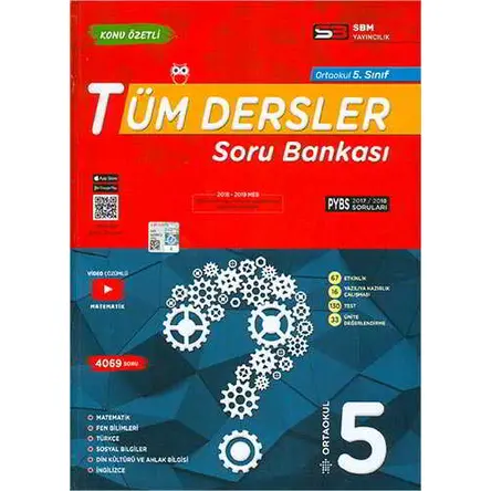 SBM 5.Sınıf Tüm Dersler Soru Bankası