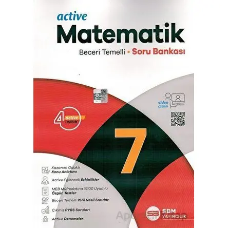 SBM 7.Sınıf Matematik Active Soru Bankası