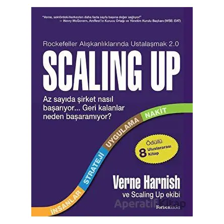 Scaling Up - Rockefeller Alışkanlıklarında Ustalaşmak 2.0 - Verne Harnish - Optimist Kitap