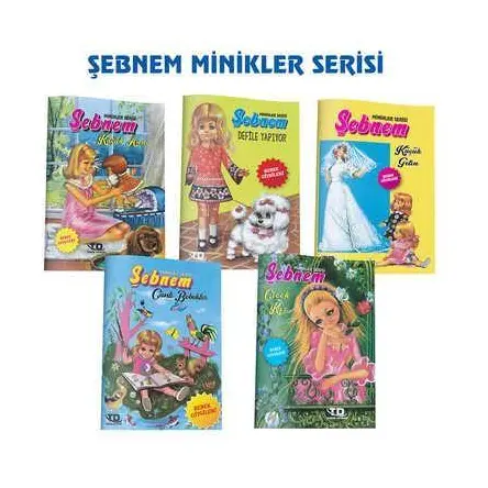 Şebnem İle Minikler Serisi 5 Kitap Set Tandem Yayınları