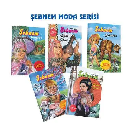 Şebnem İle Moda Serisi 5 Kitap Set Tandem Yayınları