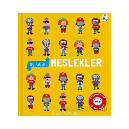 Seç - Karıştır: Meslekler (15 Eğlenceli Parça, 120 Farklı Seçenek) - Kolektif - İndigo Çocuk