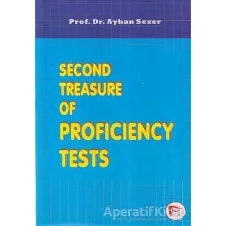 Second Treasure of Proficiency Tests - Ayhan Sezer - Pelikan Tıp Teknik Yayıncılık