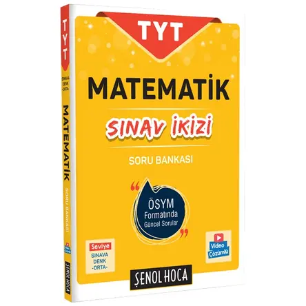 Şenol Hoca TYT Matematik Sınav İkizi Soru Bankası