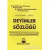 Deyimler Sözlüğü (Orta Boy) - Müfit Aksakal - Şenyıldız Yayınevi