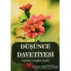 Düşünce Davetiyesi - Fatima Candan Seyda - Serencam Yayınevi