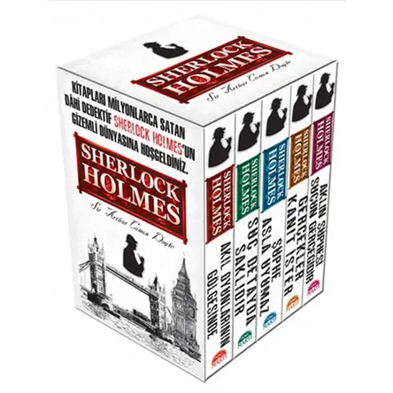 Sherlock Holmes Seti (5 Kitap) Martı Yayınları