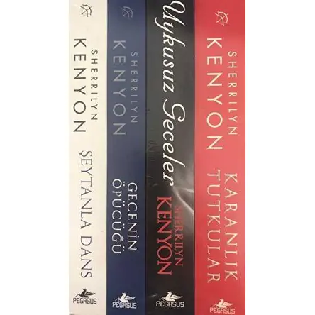 Sherrilyn Kenyon Kitapları Takım Set 4 Kitap - Pegasus Yayınları