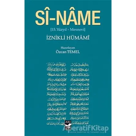 Si-Name - İznikli Hümami - Arı Sanat Yayınevi