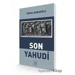 Son Yahudi - Cemal Babaoğlu - Sidar Yayınları