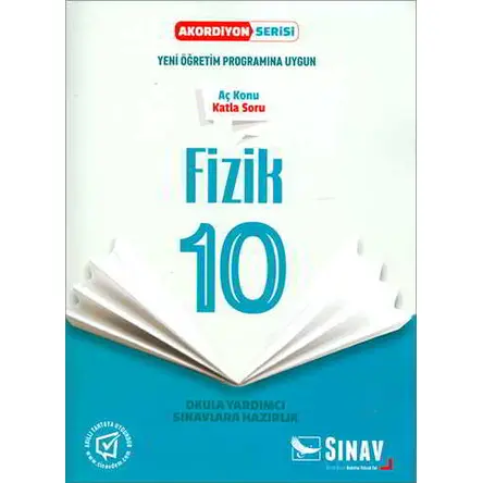 Sınav 10.Sınıf Fizik Aç Konu Katla Soru Akordiyon Serisi