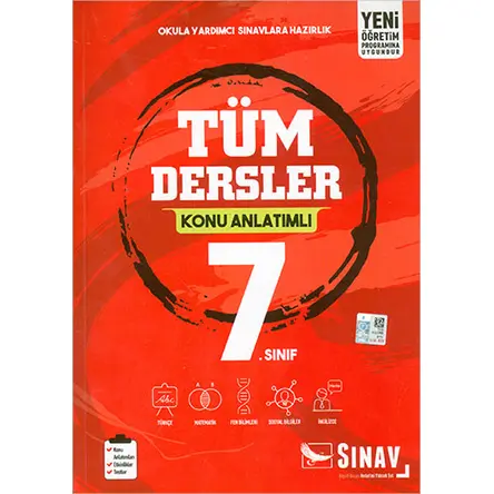 Sınav 7.Sınıf Tüm Dersler Konu Anlatımlı