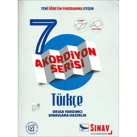 Sınav 7.Sınıf Türkçe Akordiyon Serisi