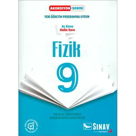 Sınav 9.Sınıf Fizik Aç Konu Katla Soru Akordiyon Serisi