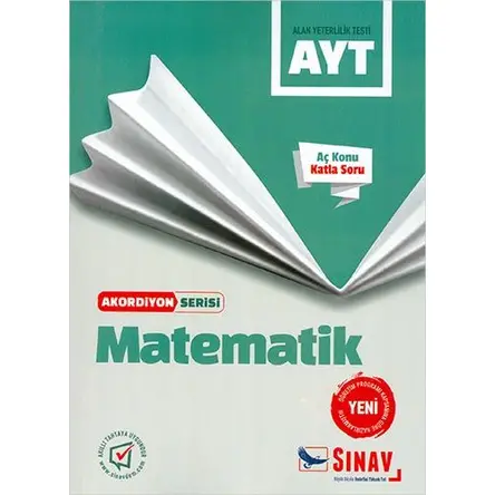 Sınav AYT Matematik Akordiyon Kitap