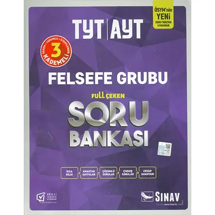 Sınav TYT AYT Felsefe Grubu Full Çeken Soru Bankası