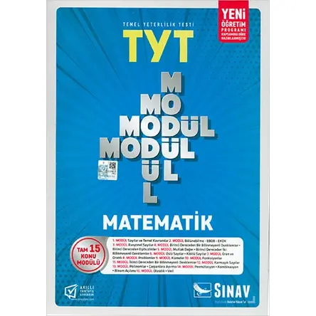 Sınav TYT Matematik 15 Konu Modülü