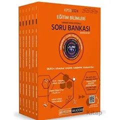 2024 KPSS Eğitim Bilimleri Tamamı Video Çözümlü Soru Bankası Modüler Seti 6 Kitap