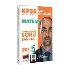 Yargı Yayınları 2024 KPSS Lise Ön Lisans 5Yüz Ekibi Matematik Tamamı Çözümlü Soru Bankası