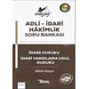 İmtiyaz Adli İdari Hakimlik Soru Bankası İdare Hukuku ve İdari Yargılama Usul Hukuku