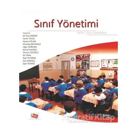 Sınıf Yönetimi - Ali Rıza Erdem - Anı Yayıncılık