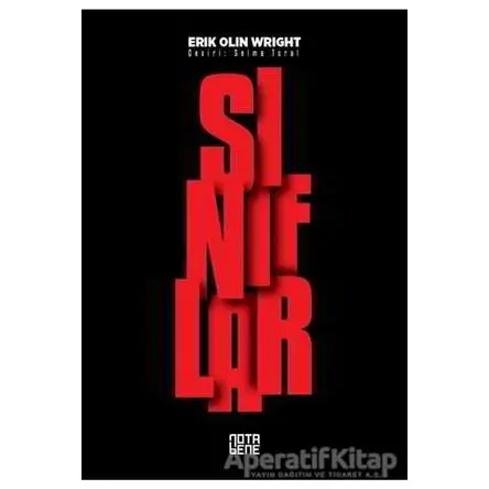 Sınıflar - Erik Olin Wright - Nota Bene Yayınları