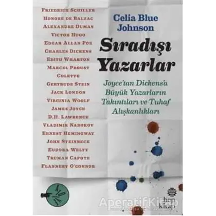 Sıradışı Yazarlar - Celia Blue Johnson - Hep Kitap