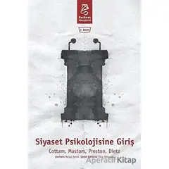 Siyaset Psikolojisine Giriş - Thomas Preston - Serbest Kitaplar