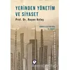 Yerinden Yönetim ve Siyaset - Ruşen Keleş - Cem Yayınevi