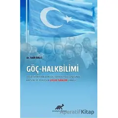 Göç-Halkbilimi - Fatih Balcı - Paradigma Akademi Yayınları