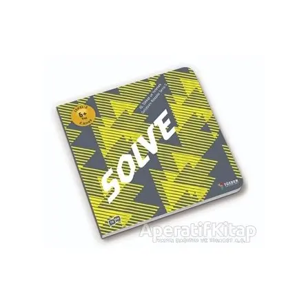 Solve - IQ Dikkat ve Yetenek Geliştiren Kitaplar Serisi 5 (Level 2) 6+ Yaş