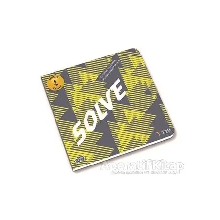 Solve - IQ Dikkat ve Yetenek Geliştiren Kitaplar Serisi 6 (Level 2) 5+ Yaş