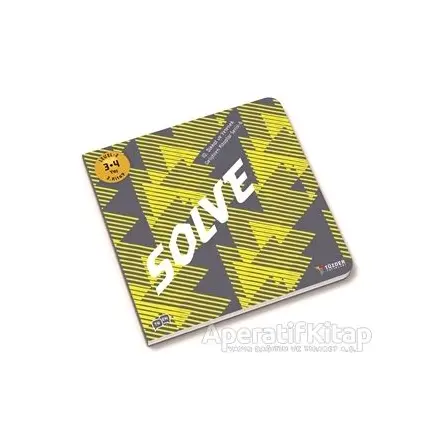 Solve - IQ Dikkat ve Yetenek Geliştiren Kitaplar Serisi 6 (Level 2) - Kolektif - TÜZDER Yayınları