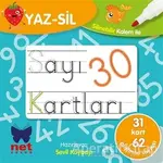 Yaz-Sil Sayı Kartları - Sevil Köybaşı - Net Çocuk Yayınları