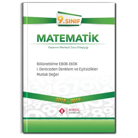 Sonuç 9. Sınıf Matematik Modüler Set Soru Bankası