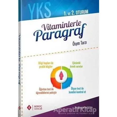 Sonuç YKS Vitaminlerle Paragraf 1. ve 2. Oturum