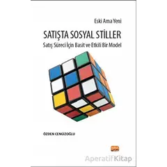 Satışta Sosyal Stiller - Özden Cengizoğlu - Nobel Bilimsel Eserler