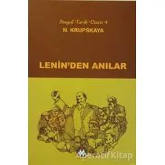 Lenin’den Anılar - Nadezhda Krupskaya - Sosyal İnsan Yayınları