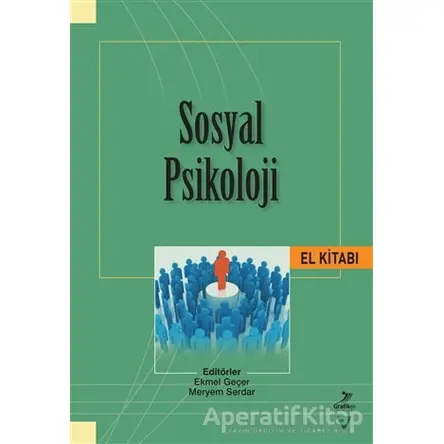 Sosyal Psikoloji El Kitabı - Murat Yıldırım - Grafiker Yayınları