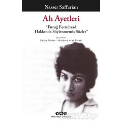 Ah Ayetleri - Nasser Saffarian - Yapı Kredi Yayınları