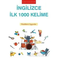 Larousse İngilizce İlk 1000 Kelime - Caroline Modeste - Mavi Kelebek Yayınları