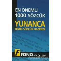 Yunancada En Önemli 1000 Sözcük - Kolektif - Fono Yayınları