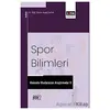 Spor Bilimleri Alanında Uluslararası Araştırmalar II - Kolektif - Eğitim Yayınevi - Bilimsel Eserler