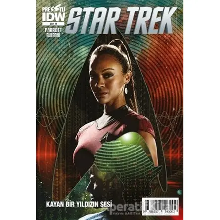 Star Trek Sayı: 18 - Kayan Bir Yıldızın Sesi - Ryan Parrott - Presstij Kitap