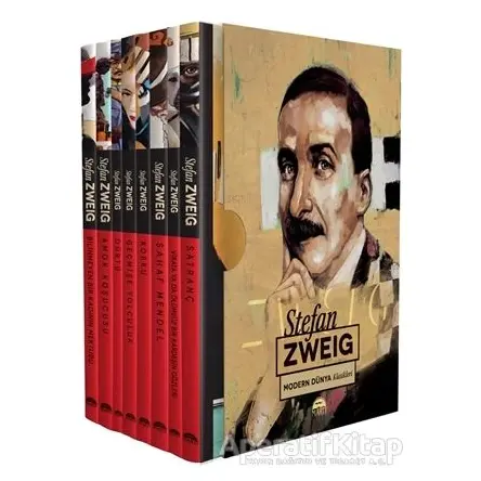 Stefan Zweig (8 Kitap Takım) - Stefan Zweig - Martı Yayınları