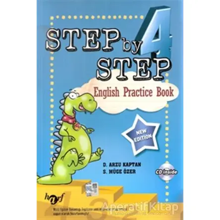 Step by Step 4: English Practice Book - D. Arzu Kaptan - Harf Eğitim Yayıncılık