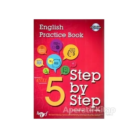 Step by Step 5: English Pratice Book (CDli) - D. Arzu Kaptan - Harf Eğitim Yayıncılık