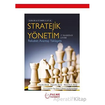 Stratejik Yönetim - Fred R. David - Palme Yayıncılık